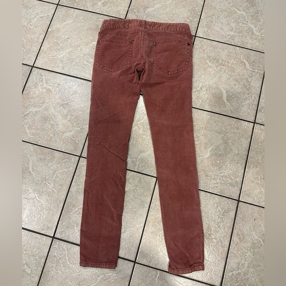 Free People Women's Pink Corduroy Jeans size 26 - Picture 2 of 6